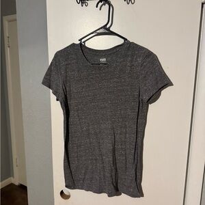 PINK Victoria's Secret Charcoal Short Sleeve Tee